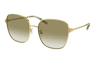 Tory Burch TY6108 33438E Clear Gradient Dark GreenGold