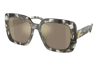 Tory Burch TY7193U 19405A Light Brown Mirror GoldBlack/White Tortoise