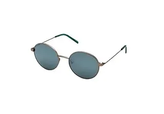 VOOY by edel-optics Presentation Sun 109-04 green with silver flashsilver