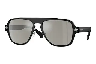 Versace VE2199 10006G Light Grey Mirror SilverBlack