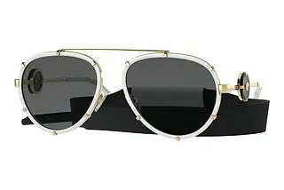 Versace VE2232 147187 Dark GreyWhite