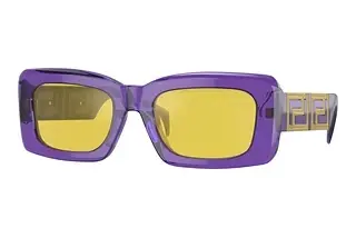 Versace VE4444U 5408V9 Yellow Mirror Internal SilverTransparent Violet