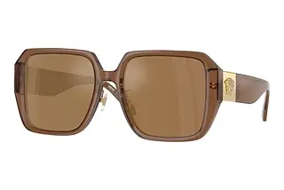 Versace VE4472D 5028/O Brown Orange MetallicTransparent Dark Brown