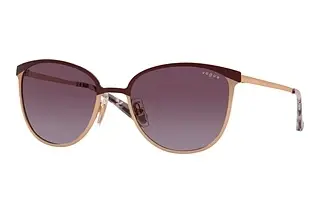 Vogue Eyewear VO4002S 51708H Gradient VioletTop Bordeaux/Rose Gold