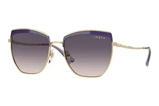Vogue Eyewear VO4234S 516636 Pink Gradient Dark GreyTop Violet/Gold