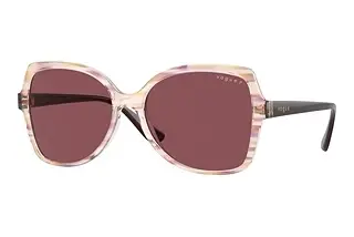 Vogue Eyewear VO5488S 30625Q Purple PolarTop Texture Violet/Pink