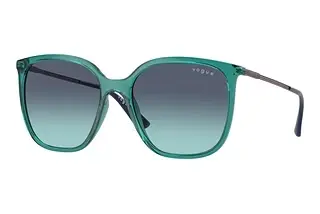 Vogue Eyewear VO5564S 31204S Azure Gradient Dark BlueTransparent Petroleum