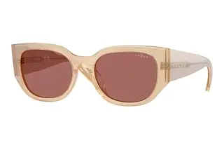 Vogue Eyewear VO5641SU 323469 Dark VioletTransparent Pearl Cream
