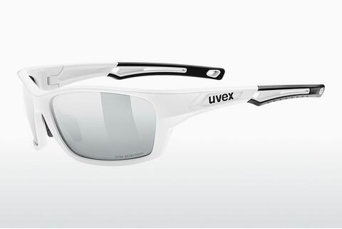 Sonnenbrille UVEX SPORTS sportstyle 232 P white mat