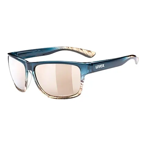 Sonnenbrille UVEX SPORTS LGL 36 CV peacock sand
