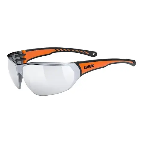 Sonnenbrille UVEX SPORTS sportstyle 204 black orange