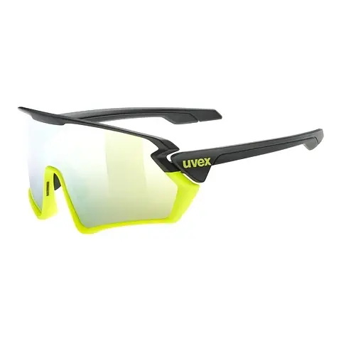 Sonnenbrille UVEX SPORTS sportstyle 231 black yellow matt