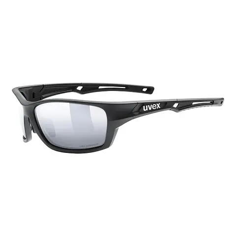 Sonnenbrille UVEX SPORTS sportstyle 232 P black mat