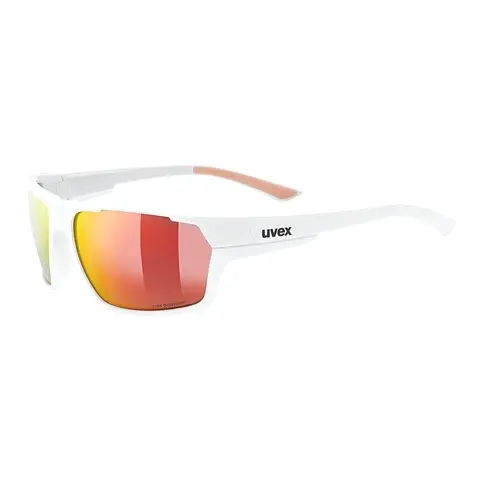 Sonnenbrille UVEX SPORTS sportstyle 233 P white mat
