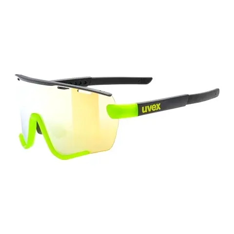 Sonnenbrille UVEX SPORTS sportstyle 236 black yellow matt