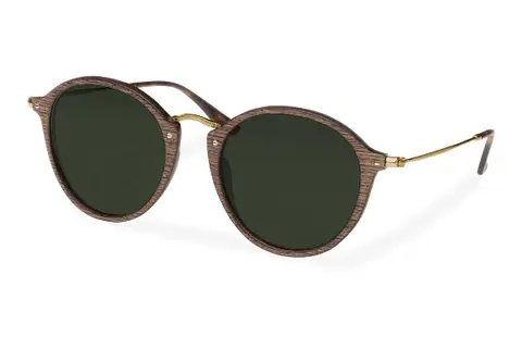Sonnenbrille Wood Fellas Nymphenburg (10760 black oak/grey)