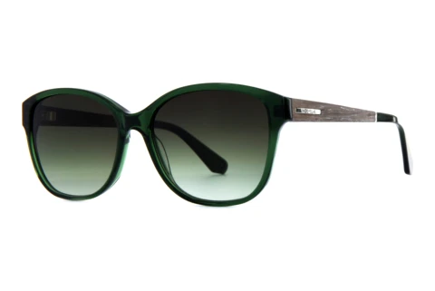 Sonnenbrille Wood Fellas Rosenau (10767 grey oak/crystal green)
