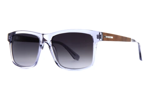 Sonnenbrille Wood Fellas Hohenburg (10768 curled/crystal grey)
