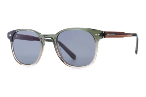 Sonnenbrille Wood Fellas Pottenstein (10776 macasssar/green)