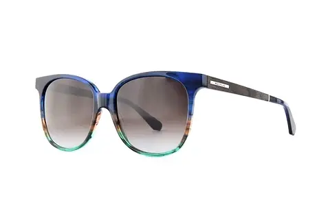 Sonnenbrille Wood Fellas Aspect (11713 black oak/blue)