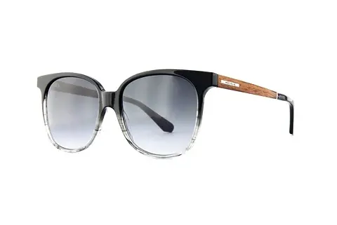 Sonnenbrille Wood Fellas Aspect (11713 macassar/blk-gy)