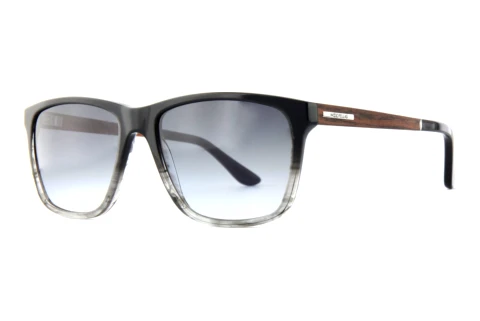 Sonnenbrille Wood Fellas Focus (11716 macassar/black grey)