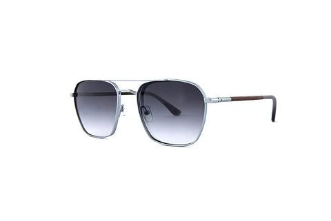 Sonnenbrille Wood Fellas Panorama (11720 macassar/silver)