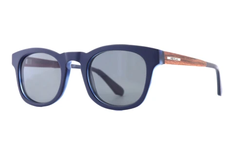 Sonnenbrille Wood Fellas Rae (11729 macassar/blue)