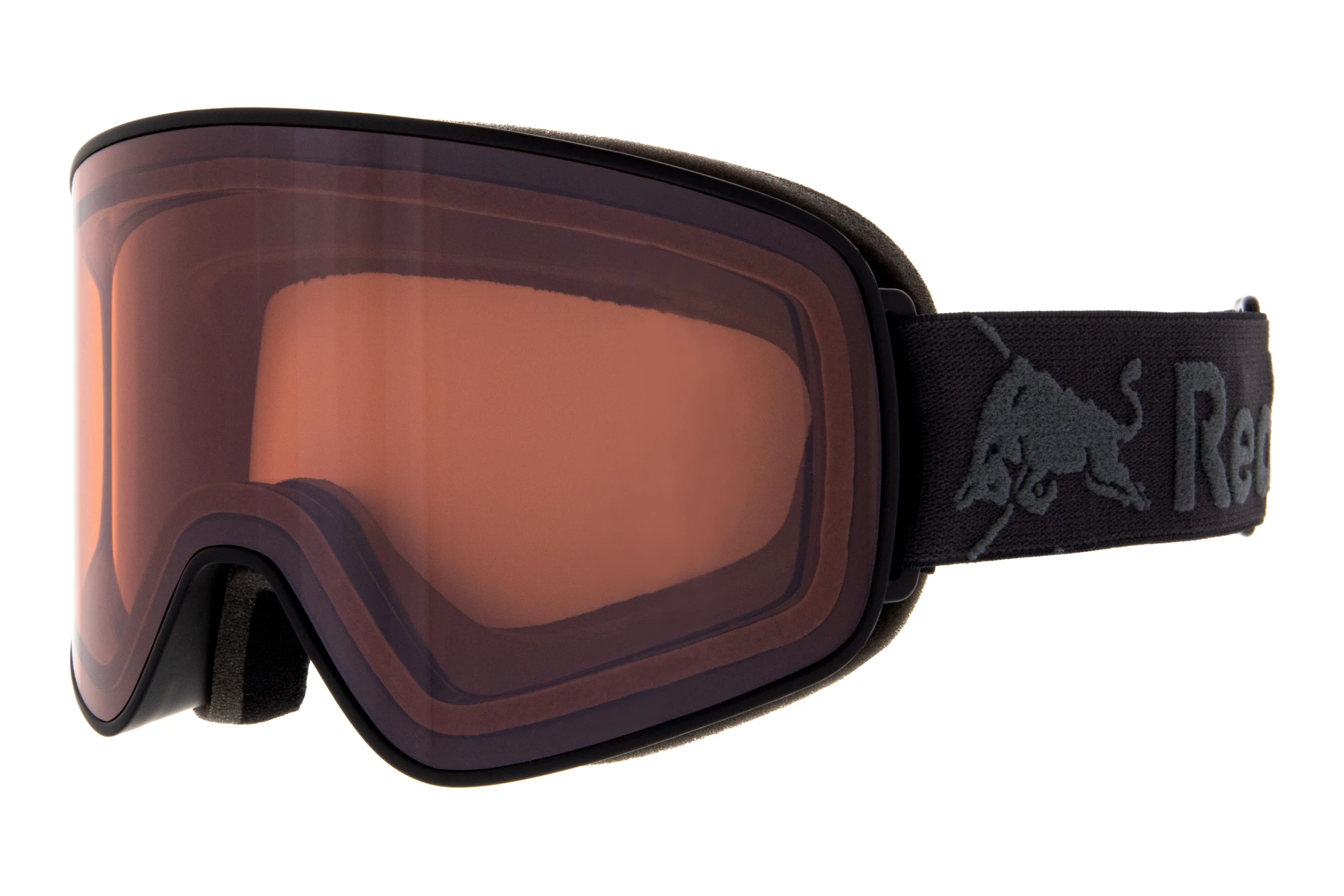 Red Bull SPECT   RUSH 003 orange snow, orange with light silver flashblack