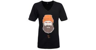 Edel-Optics T-Shirt SABS #MAN (V-Neck) schwarz